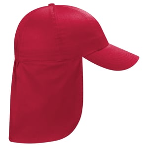 Beechfield Legionairshoed voor kinderen (Klassiek rood)
