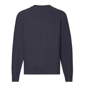 Fruit of the Loom Heren Klassiek Raglan Sweatshirt (Deep Navy)