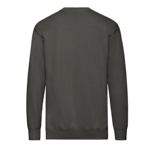 Fruit of the Loom Heren Lichtgewicht Set-In Sweatshirt (Licht Grafiet)