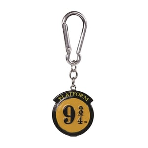 Harry Potter Platform 9 3/4 3D Sleutelhanger (Geel/zwart)