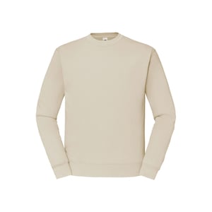 Fruit of the Loom Heren Klassiek Ingelegd Sweatshirt (Natuurlijk)