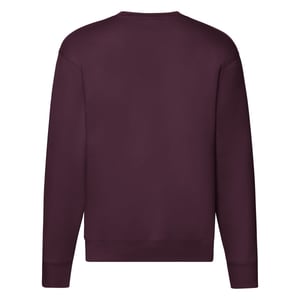 Fruit of the Loom Heren Premium Ingelegd Sweatshirt (Bourgondië)