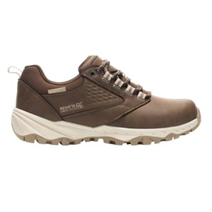 Regatta Dames/Dames Amble Synthetisch Leren Waterdichte Wandelschoenen (Kastanje/warm beige)