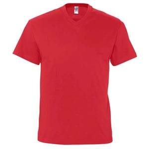 SOLS Heren Victory V-hals T-shirt (Rood)