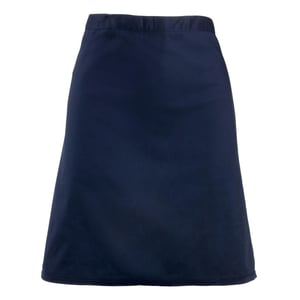 Premier Unisex Volwassenencollectie Halflang Taille Schort (Marine)