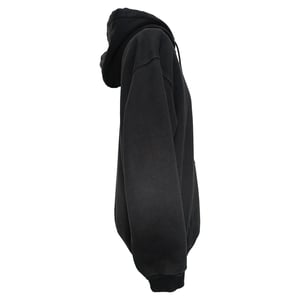 Balenciaga Politieke Campagne Medium Fit Hoodie in Zwarte Katoen