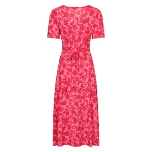 Mountain Warehouse Dames/Dames Como Bloemen Midi Jurk (Koraal)