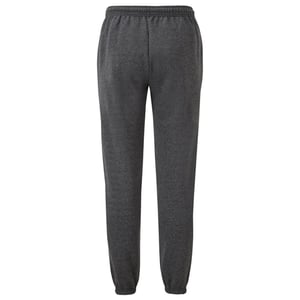 Fruit of the Loom Klassieke uniseks joggingbroek met elastische manchetten (Donkere Heide Grijs)