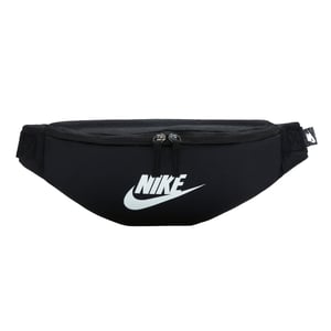 Nike Polyester heuptasje met erfgoedlogo (Zwart)