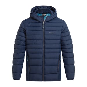 Craghoppers Heren Compresslite IX Gewatteerd jack met capuchon (Blauwe Marine)