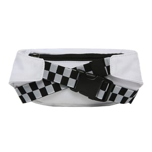 Vans Polyester heuptas met logo (Wit/zwart)
