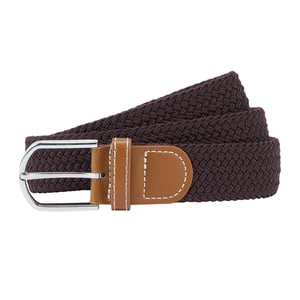 Asquith & Fox Heren Geweven Vlechtwerk Riem (Bruin)