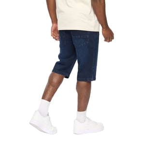 Crosshatch Heren Hammersmith Denim Shorts (Donker Was)