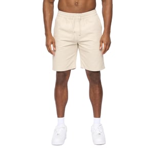 Crosshatch Heren Blansmoore Elastische Taille Shorts (Licht Steen)