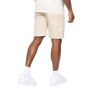 Crosshatch Heren Blansmoore Elastische Taille Shorts (Licht Steen)