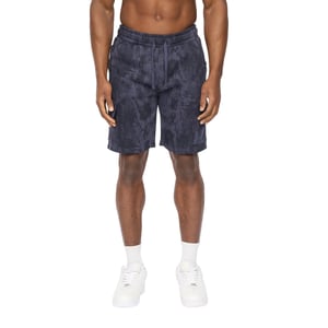 Crosshatch Heren Bardon Camo Cargo Shorts (Marine Camo)