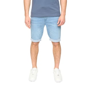 Crosshatch Heren Youlgreeve Denim Korte Broek met Band (Lichte Was)