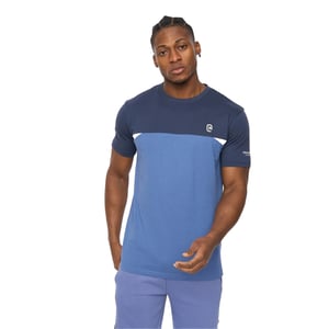 Crosshatch Heren Castlebay T-Shirt (Blauw)