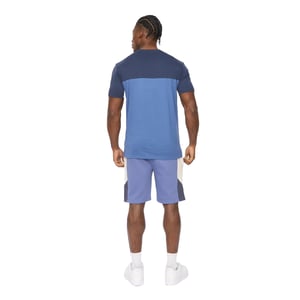 Crosshatch Heren Castlebay T-Shirt (Blauw)