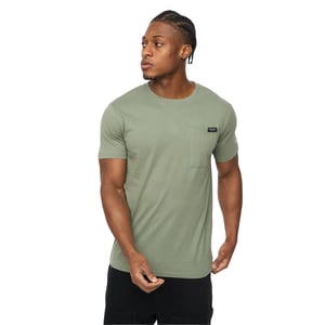 Crosshatch Mannen Portville Everyday T-Shirt (Olijfgroen)