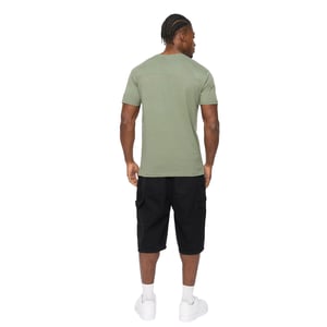 Crosshatch Mannen Portville Everyday T-Shirt (Olijfgroen)