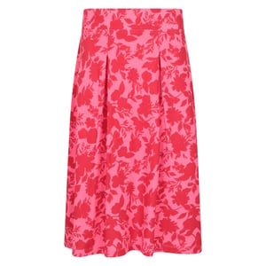 Mountain Warehouse Dames Waterfront Midi Rok (Rood)
