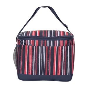 Mountain Warehouse 25L Gestreepte Koeltas (Donkerblauw)