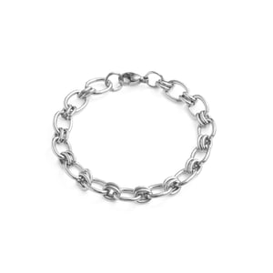 Luxenter Armband met rhodiumafwerking - Hataj