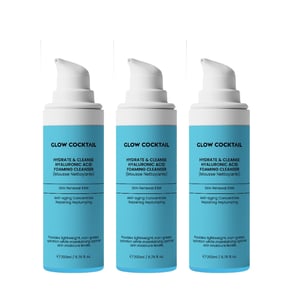 3 X Hydrate & Cleanse Hyaluronzuur Schuimende Reiniger 200ml