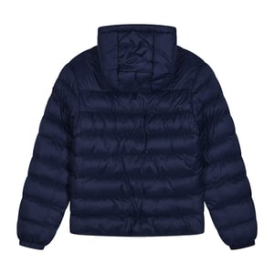 Kinderen Pufferjas Meisjes en Jongens Marineblauw Hooded Warme Gevoerde Jas