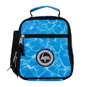 Kinderen Lunchtas Blauw Zwembadprint - Thermisch Geïsoleerde Schoollunch Box