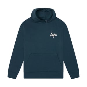 Jongens Teal Hoodie Zachte Casual Kindertrui Comfortable Everyday Wear