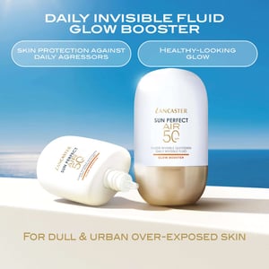 Lancaster Sun Perfect AIR Dagelijkse Onzichtbare Vloeistof SPF50 Glow Booster 40ml