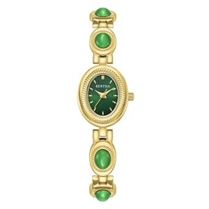 Rosalie horloge met jade armband