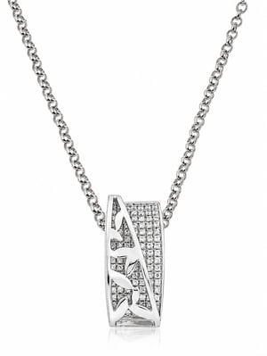 Orphelia Dames 925 Sterling Zilveren Ketting met Hanger - Zilver ZH-4471