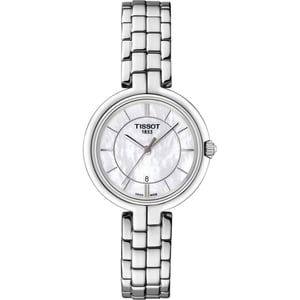 Tissot Flamingo Dames Horloge Zilverkleurig T0942101111100