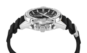 Philipp Plein The $kull Chrono Heren Horloge Zwart PWWFA0125