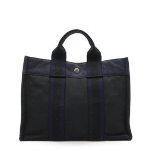 Hermes Vintage stoffen handtas Fourre-Tout