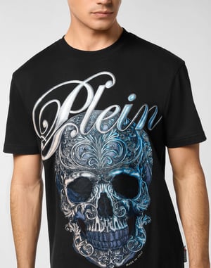 T-Shirt Ronde Hals Ss Skull