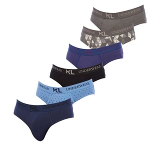 Verpakking van 6 Heren Katoenen Boxershorts KLSP6