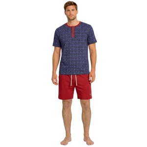 Heren Katoenen Zomer Korte Pyjama's KL30000
