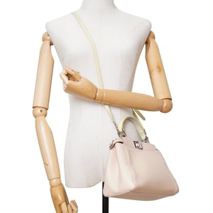 Fendi leren handtas Peekaboo
