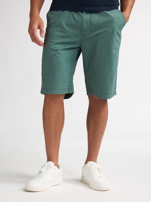 Petrol Industries - Heren Twill chino short Drift - Groen