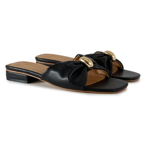 V.Gan February Trim Slide Sandalen
