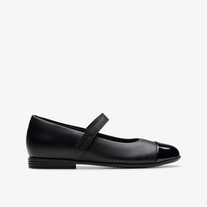 Finja Gem O. Black Leather Schoenen