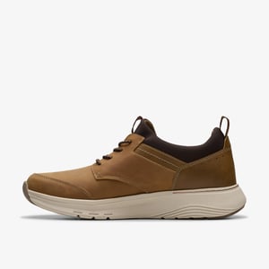 Motion Trek EZ Dark Tan Lea Sneakers