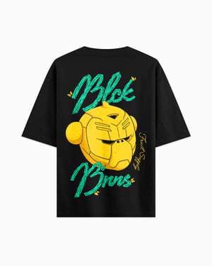 Black Bananas Kinderen Lemon Juice T-shirt, Zwart