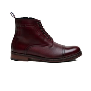 Ben Sherman Harrington Brush Off Leder Herenschoenen Bordeaux