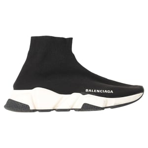 Balenciaga Speed Sneakers in Zwarte Polyester
