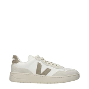 Veja Witte Leren Lage Sneakers